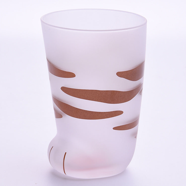 Kitchen Creative Cute Cat Paws Glass Tiger Paws Glass Office Coffee Tumbler Personality Breakfast Milk Porcelain Cup Gift