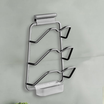 Pot Lid Rack Wall-mounted Alumimum
