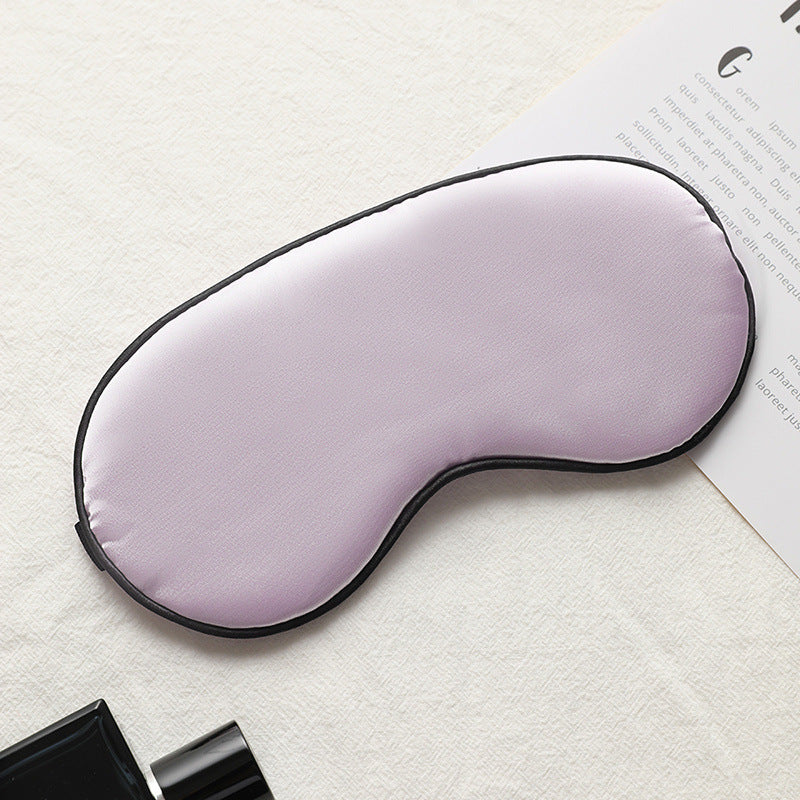 Artificial Silk Sleep Blackout Eye Mask Sleeping Solid Color