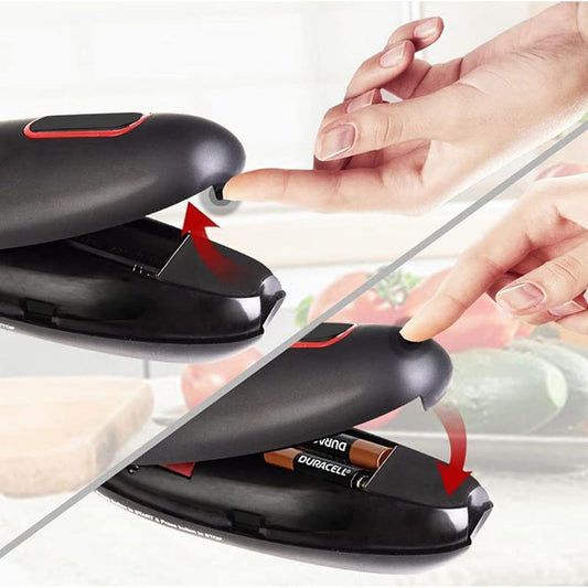 Kitchen Electric Can Opener Automatic Jar Bottle Can Machine One Touch Portable Kitchen Hand Free Opening Opener Tool Gadgets