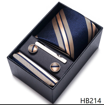 Men's Business Professional Tie Formal Jacquard Yarn-dyed