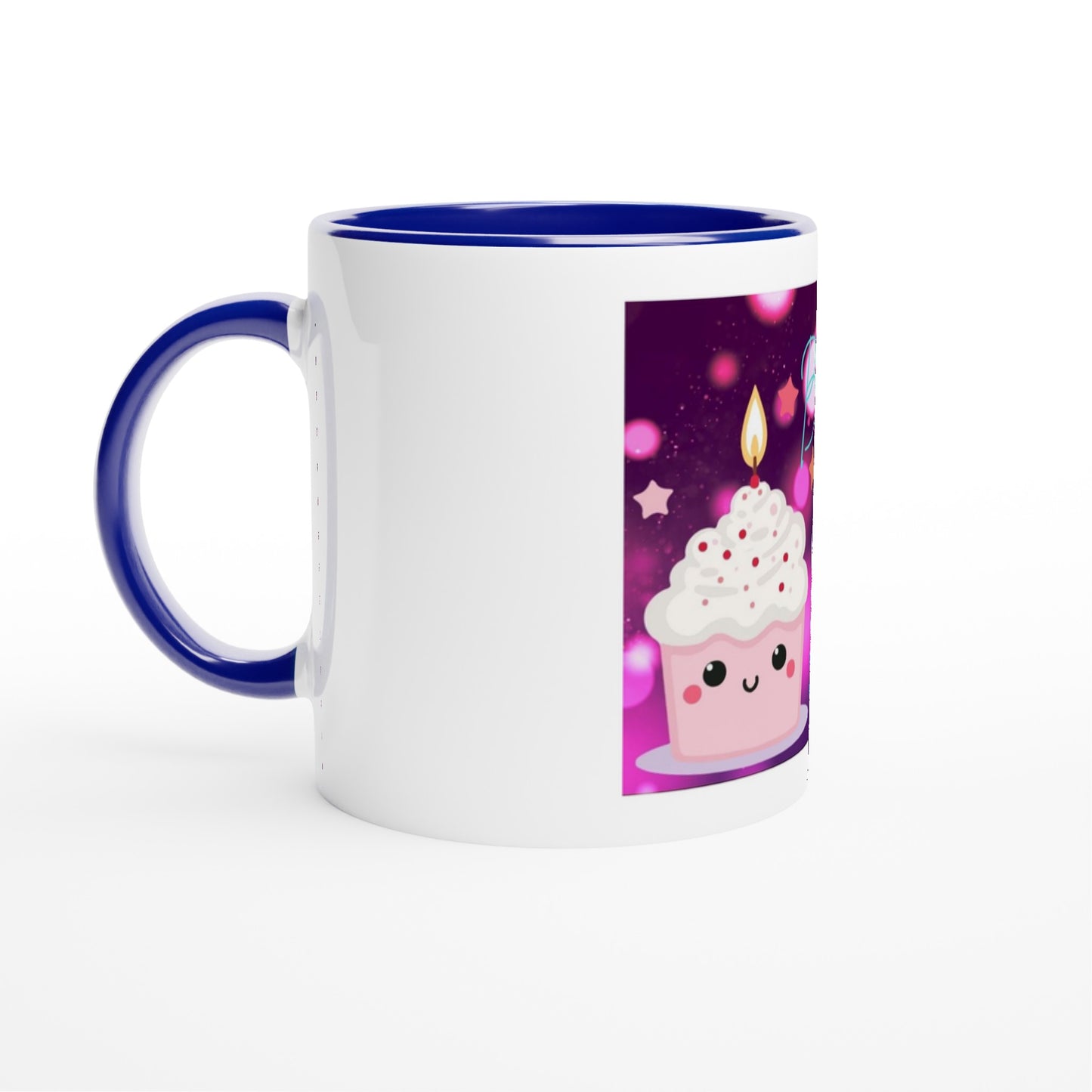 Birthday cupcake Unisex 11oz Ceramic Mug, coffee mug, mugs for gift