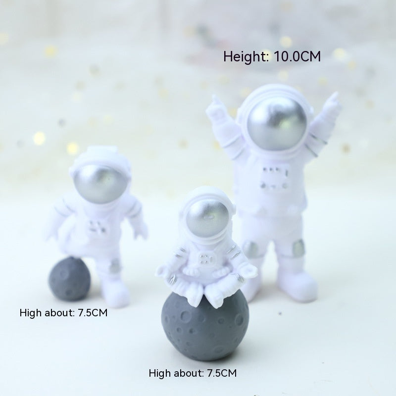 Baking Cake Topper Birthday Space Ornaments