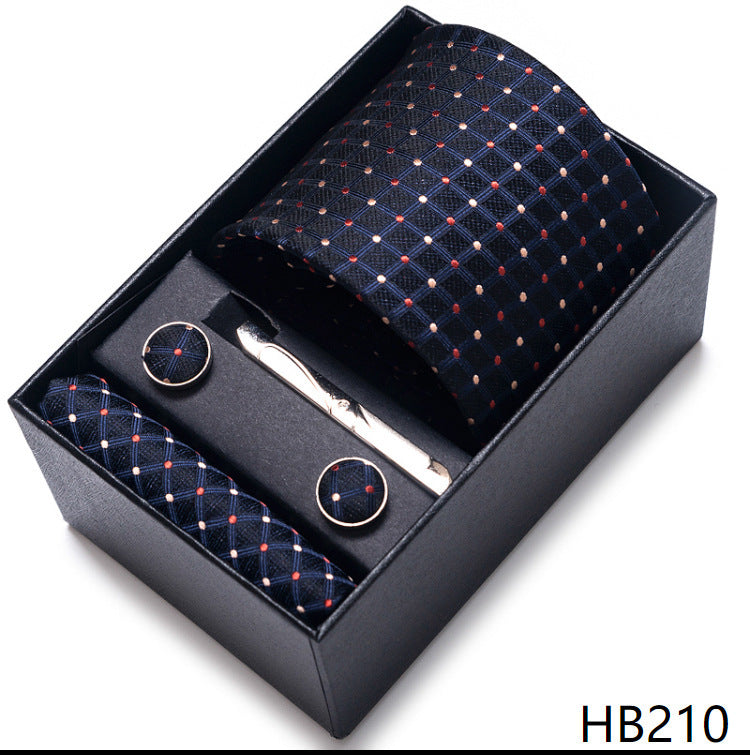 Men's Business Professional Tie Formal Jacquard Yarn-dyed