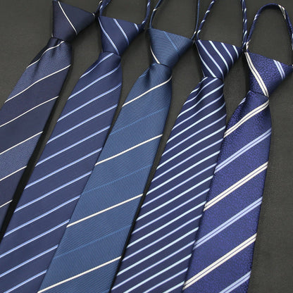 Men's Business Fashion Formal Wear Business Tie Zipper