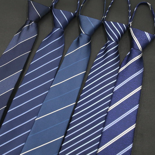 Men's Business Fashion Formal Wear Business Tie Zipper