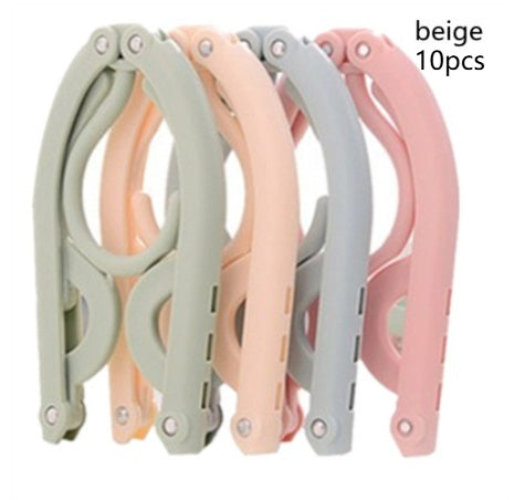Home Folding Hanger Travel Portable Hanger Outdoor Travel Simple Hanger