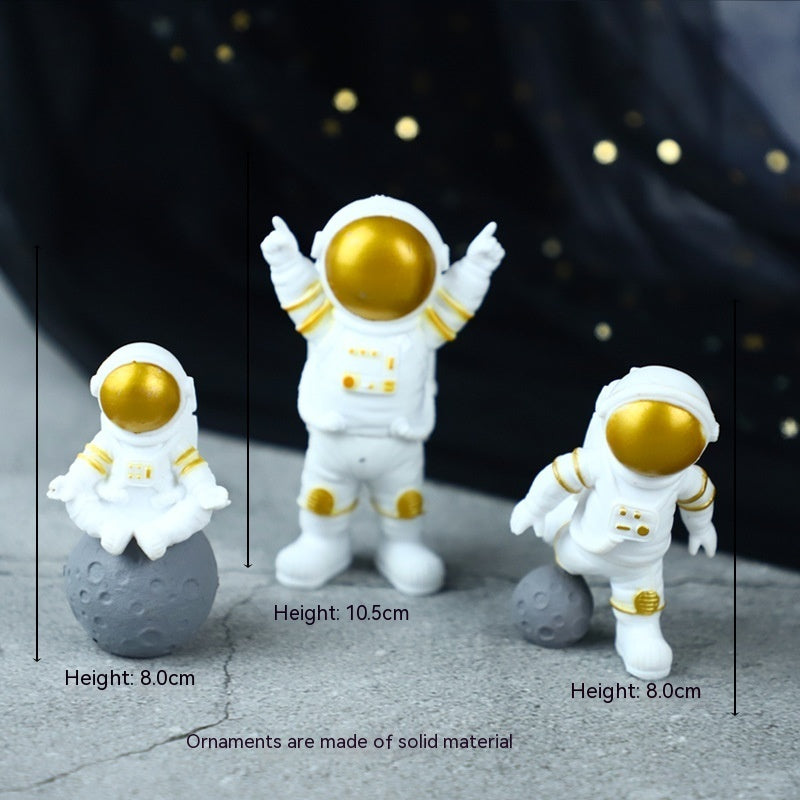 Baking Cake Topper Birthday Space Ornaments