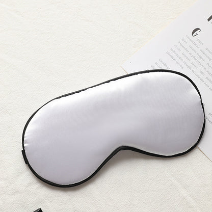 Artificial Silk Sleep Blackout Eye Mask Sleeping Solid Color