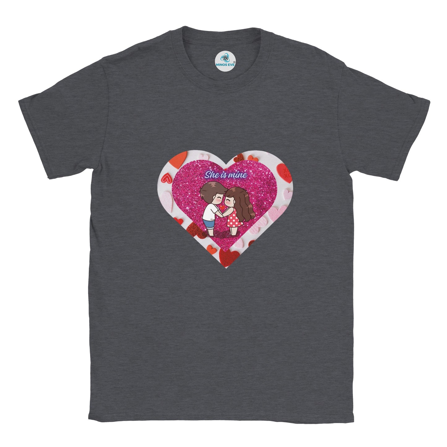 Classic ME Cute Couple Valentine Men T-shirt