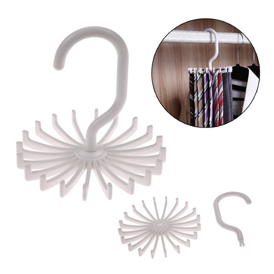 Home Mini Rotatable 20 claw Hanger Multifunctional Plastic hanger
