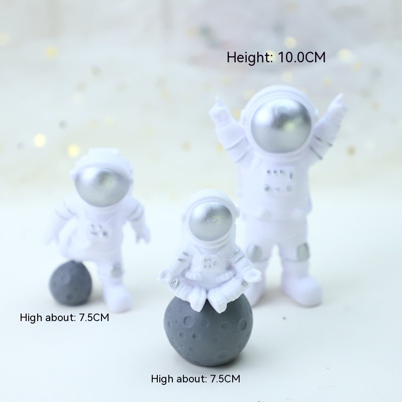Baking Cake Topper Birthday Space Ornaments