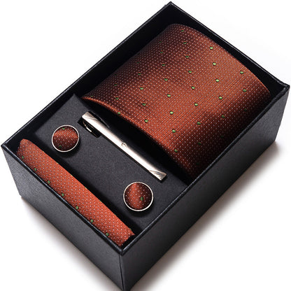 Men's Business Professional Tie Formal Jacquard Yarn-dyed