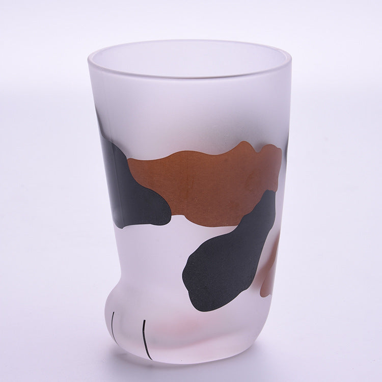 Kitchen Creative Cute Cat Paws Glass Tiger Paws Glass Office Coffee Tumbler Personality Breakfast Milk Porcelain Cup Gift
