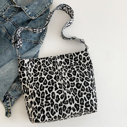 Ladies Bag Printed Strap Medium Shoulder Bag