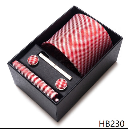 Men's Business Professional Tie Formal Jacquard Yarn-dyed