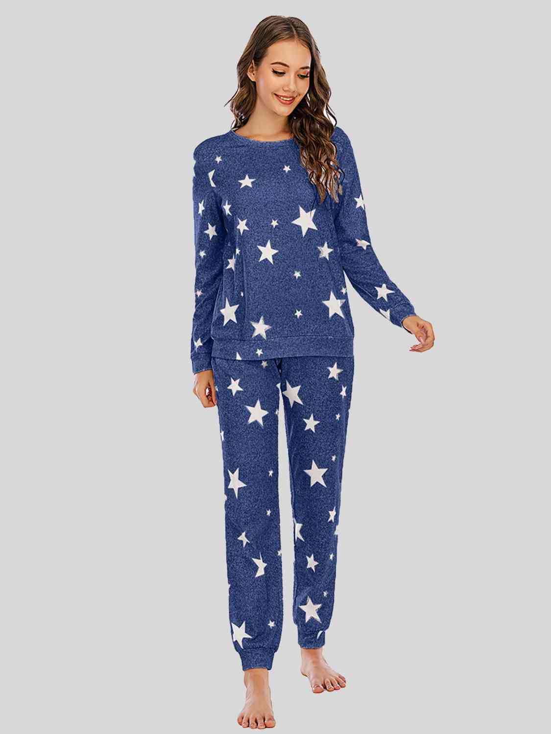 Nightwear Star Top and Pants Lounge Set