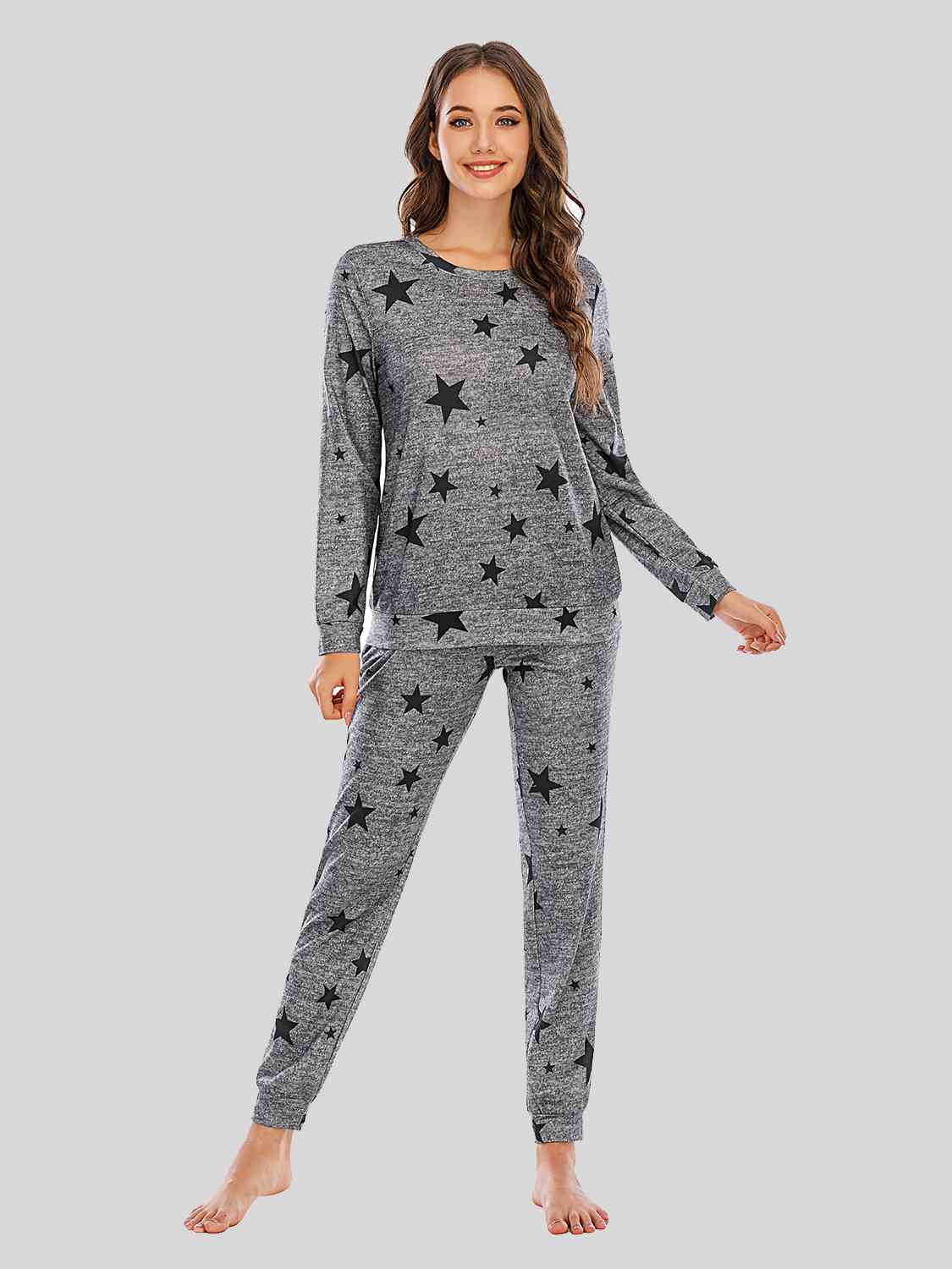 Nightwear Star Top and Pants Lounge Set