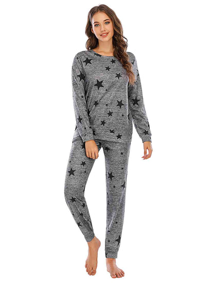 Nightwear Star Top and Pants Lounge Set