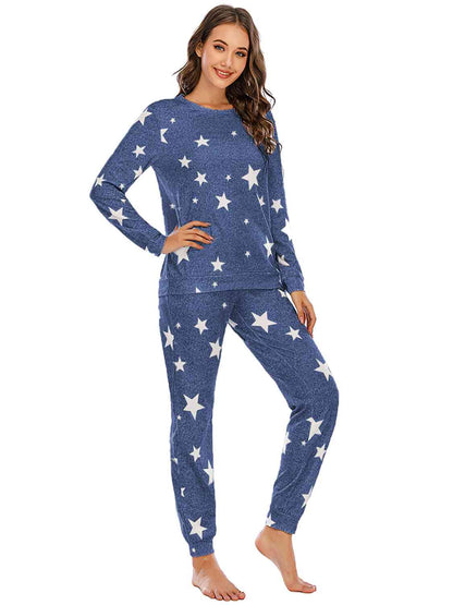 Nightwear Star Top and Pants Lounge Set